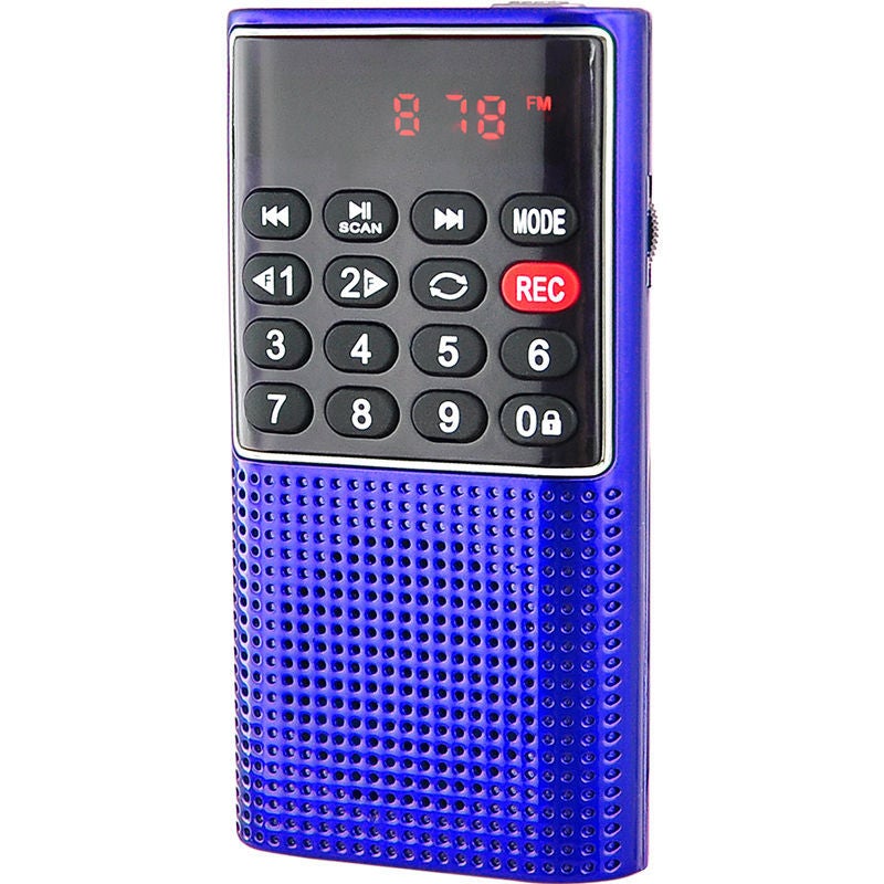 Happy Accompanying L328 Mini Recorder Digital Singing With Card Portable Elderly Radio - Image 1