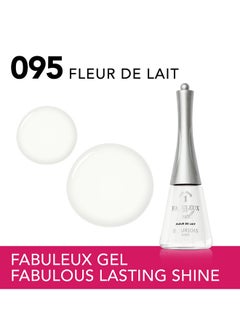 BOURJOIS PARIS Fabuleux Gel Nail Polish - 95 - Fleur De Lait 9Ml  - Image 2