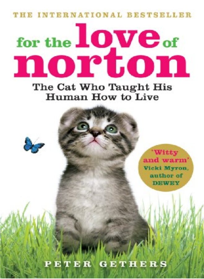 For The Love Of Norton The Cat Who Taught His Human How To Live by Peter Gethers Paperback 