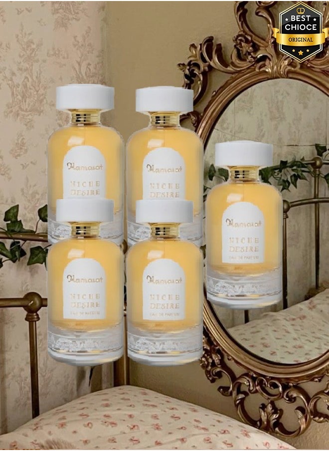 همسات 5 قطع عطر نيش ديزاير 100 مل  - Image 1