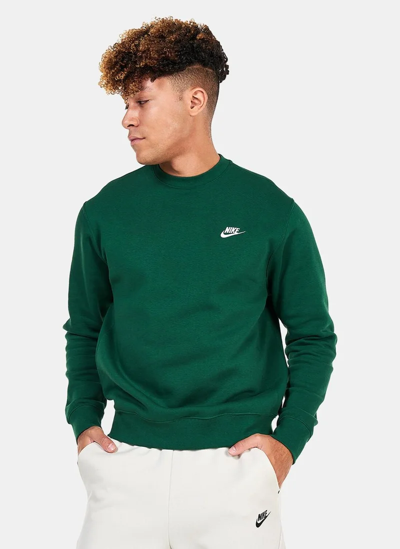 Nike Men's Sportswear Club Crew Sweatshirt