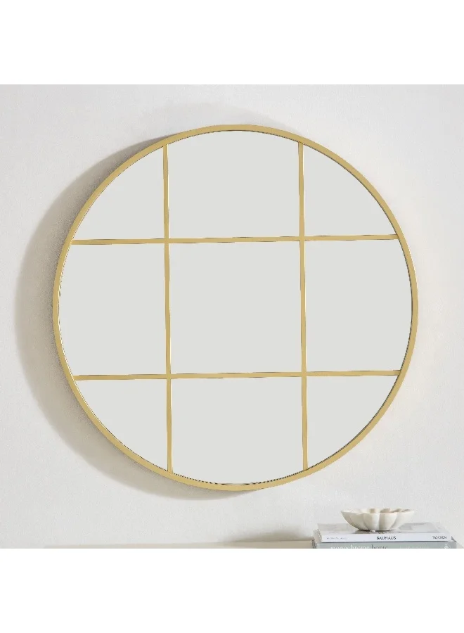 Home Box Costello Windowpane Mirror 80 x 3 x 80 cm