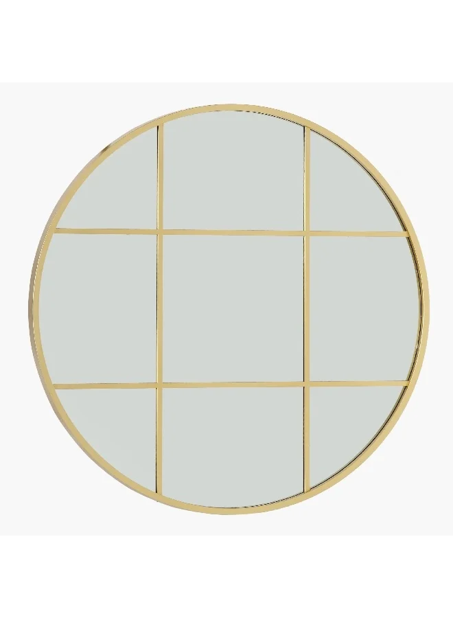 Home Box Costello Windowpane Mirror 80 x 3 x 80 cm