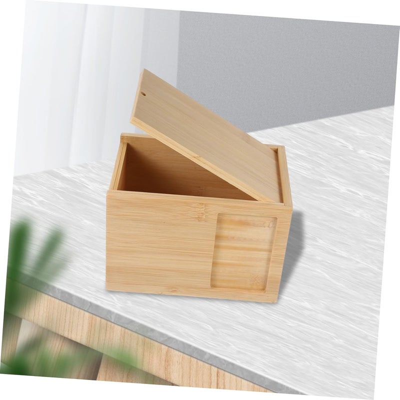 Luxshiny Pet Ashes Urn Box Cremation Casket for Cats Dogs with Photo Frame Elegant Memorial Keepsake for Pet Ashes Meaningful for Pet Loss - Image 3
