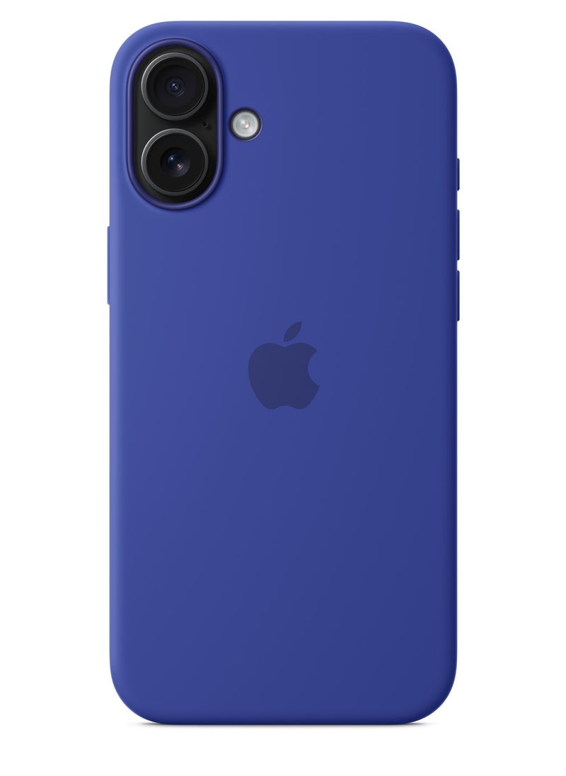 Apple iPhone 16 Plus Silicone Case with MagSafe – Ultramarine