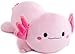 Gudisi 24 Pounds Weighted Axolotl Stuffed Animals 157Inch Pink Weighted Axolotl PlushHuggable Companion for Kids Adults Gift for Thanksgiving Christmas and Birthday - Image 2