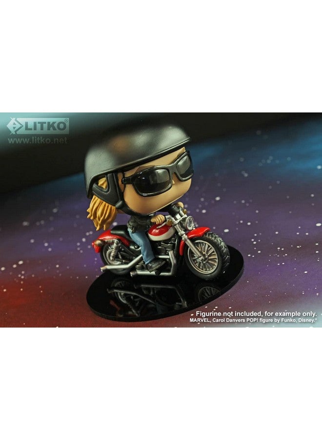 LITKO قاعدة عرض نموذج LITKO | 4 بوصة دائرية | 4 بوصة مستديرة | 100 مم | حجم شخصية RPG العملاقة - Image 4