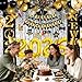 Pounira Happy New Year Decorations 2026 New Years Eve Party Supplies 2026 Happy New Year Banner Backdrop New Years Eve Decorations with Tablecloth Foil Curtains Number 2026 Balloons for NYE Party - Image 4