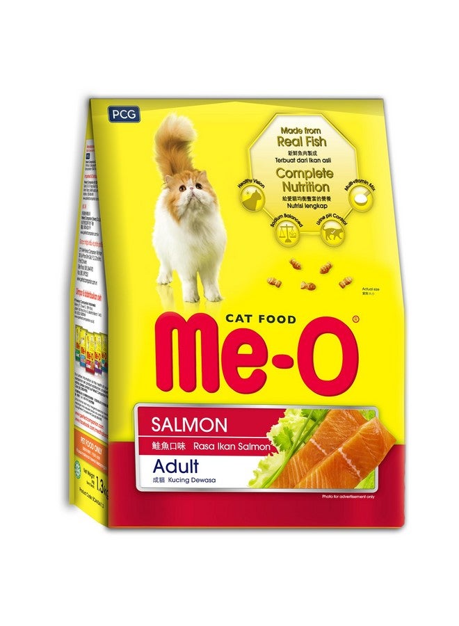 Me-O Adult Dry Cat Food Salmon Flavor,1.1 Kg - Image 1