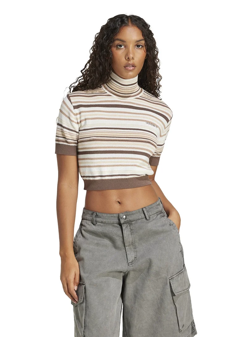 Cropped Turtleneck