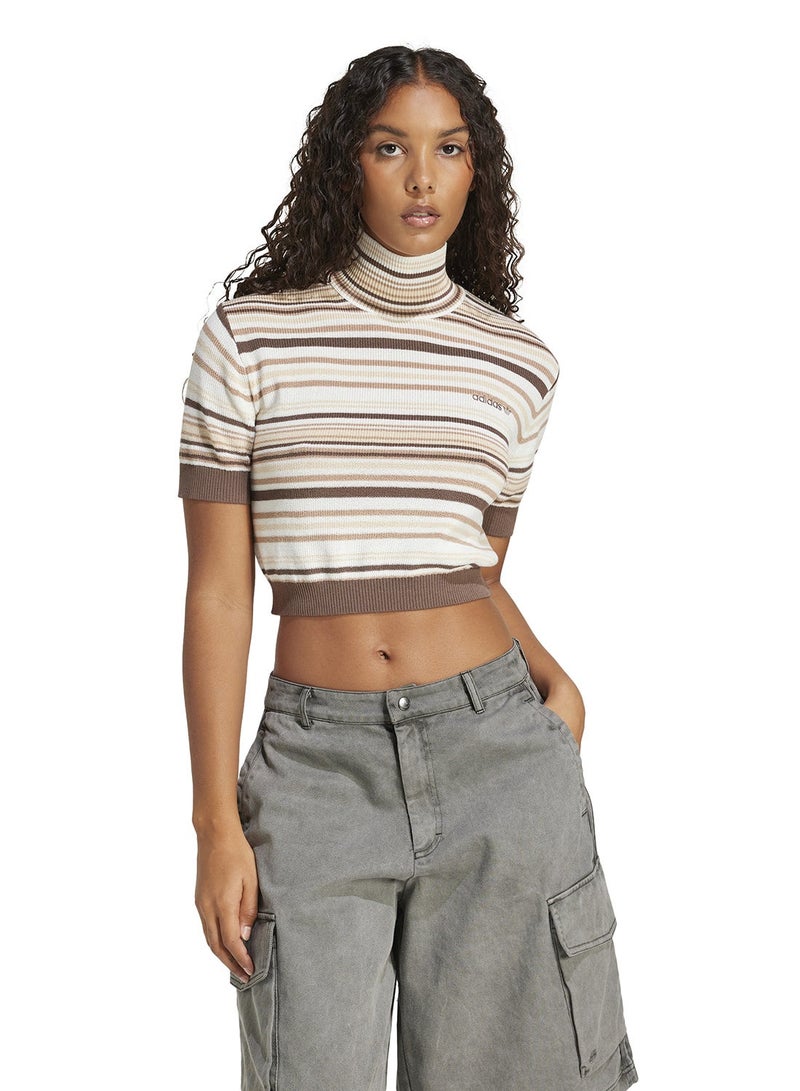 adidas Originals Cropped Turtleneck - Image 1