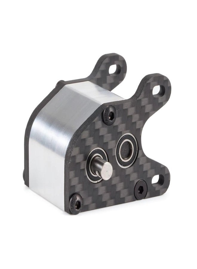 CobraCrawler Ultralight Dual Motor Transmission 62g Aluminum LCG Transmission Gearboxes 48P Overdrive Dig Tiny Gearbox for 1/10 RC Crawler LCG Cheater Rig (Silver) - Image 4