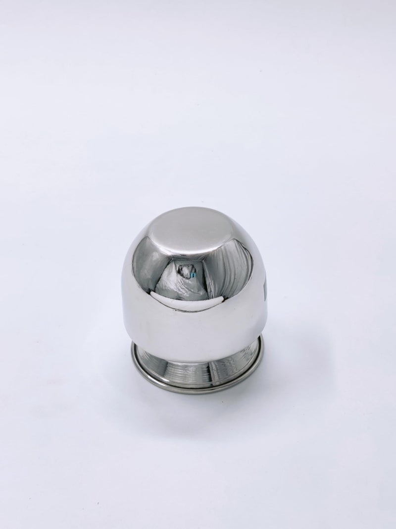 Dev Industries Heavy Gauge Stainless Steel Lota/Chomu/Kalash/Milk Pot 350 ML (0 No.)(Pack of 2) - Image 5