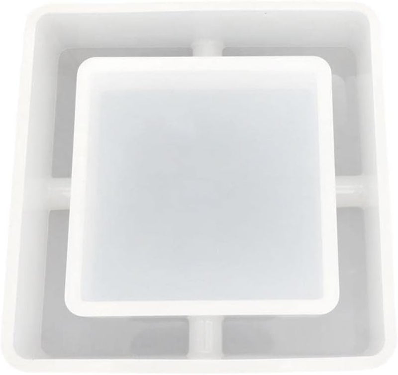 misppro 2X Silicone Ashtray Mold for Epoxy Resin Jewelry Making, Square DIY Craft Tools, High Temperature Resistant - Image 2