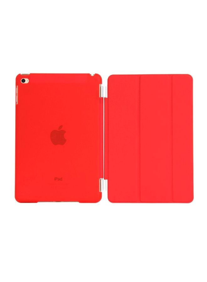 Loquat Flip Case Cover For iPad Mini 4 Red - Image 1