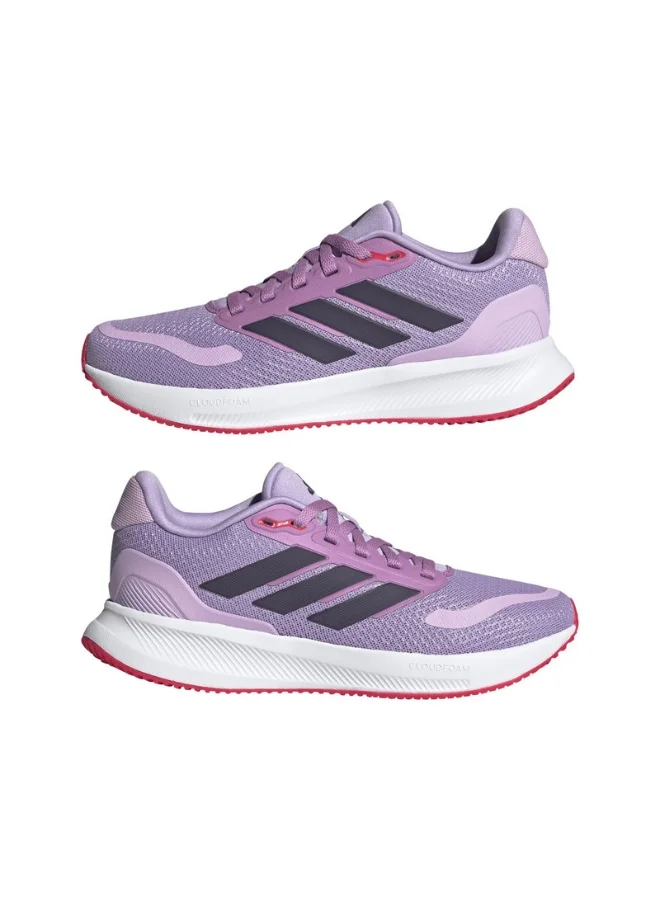 Adidas Adidas Runfalcon 5 J U Purple Running Shoes For Kids
