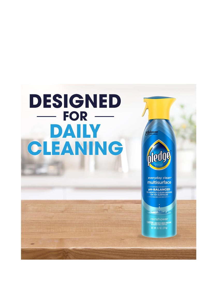 Pledge - Multi Surface Cleaner Aerosol Rain Shower - Image 1