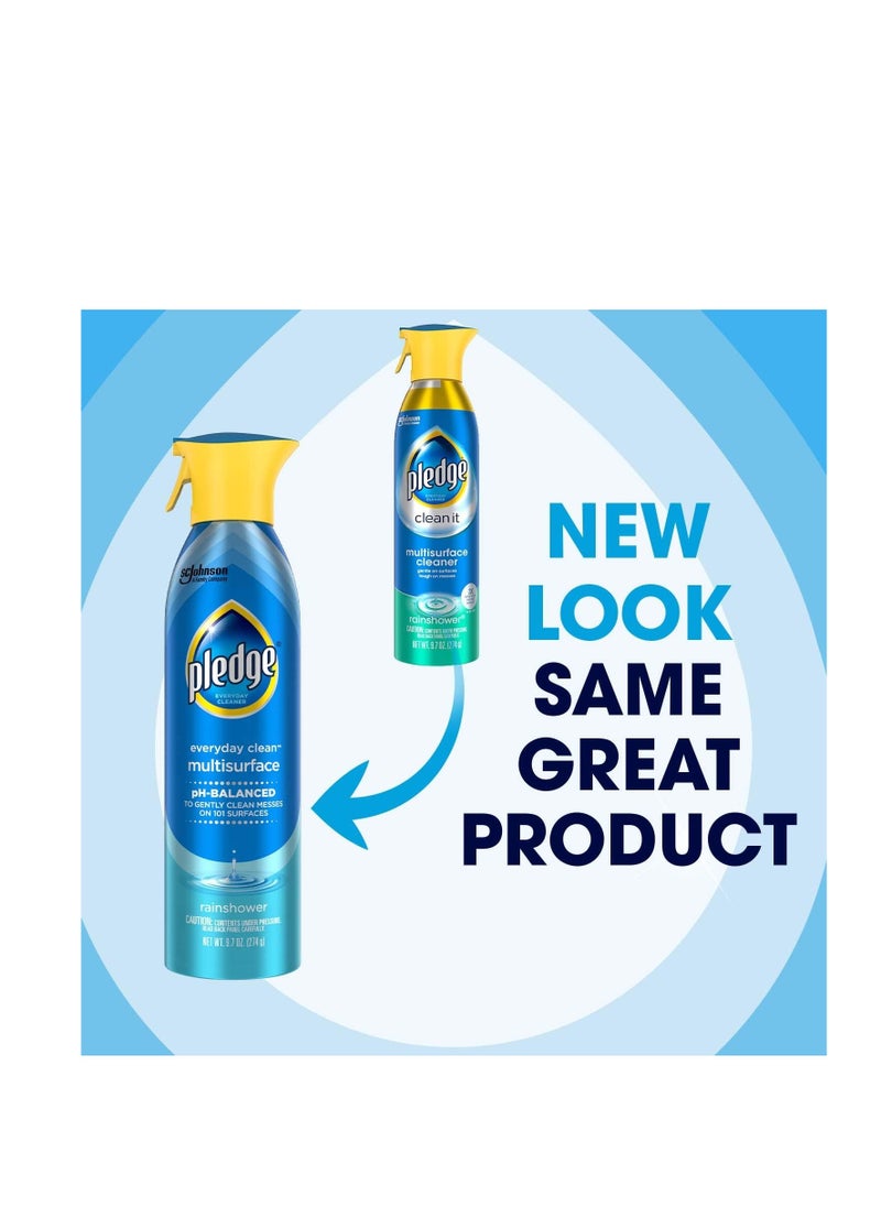 Pledge - Multi Surface Cleaner Aerosol Rain Shower - Image 1