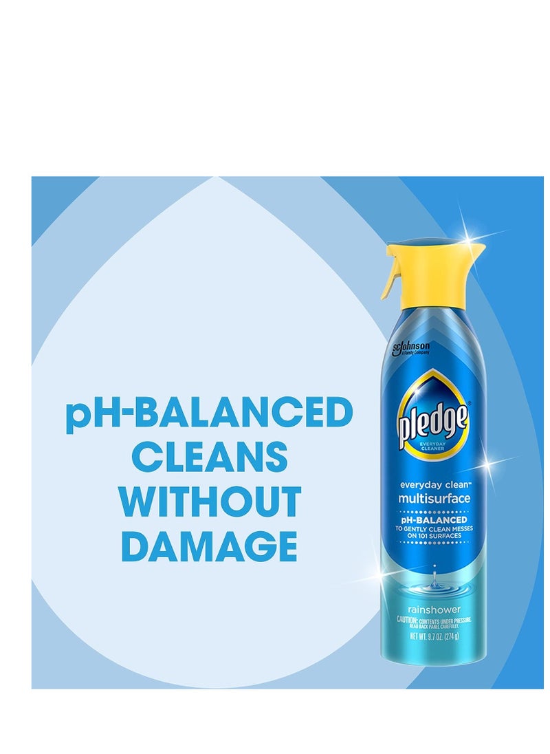 Pledge - Multi Surface Cleaner Aerosol Rain Shower - Image 1