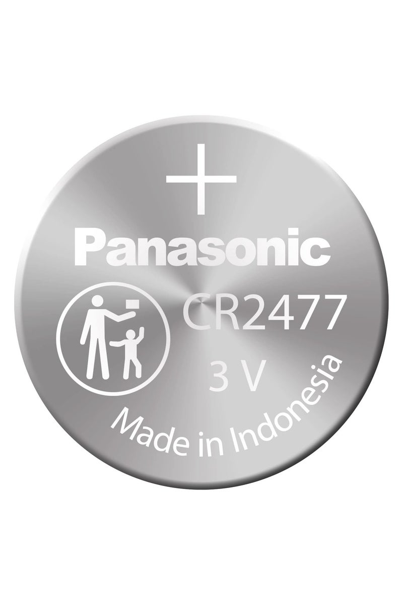 Panasonic 1 Piece CR2477 3V Lithium Battery