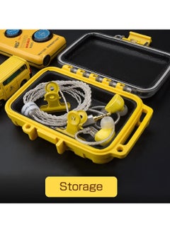 Protective Earbuds Case, IP68 Waterproof Earphone Storage Bag, Dustproof Shockproof Hard Headphone Storage Pouch, Lightweight Headsets Protective Box For Earphones Cables, (1pc, Transparent Yellow) - pzsku/ZEAAEE8AF7E3F1E88749AZ/45/_/1723103399/799adac2-859d-4ca7-938e-35b2d70ac082