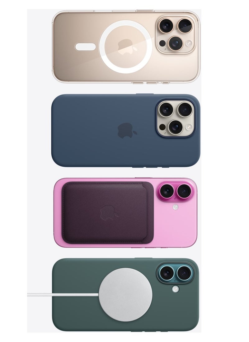 Generic - GEAR4 Magnetic Case Compatible with iPhone 16 Case, Compatible with MagSafe Wireless Charging, Transparent Anti-Scratch Back Shockproof Protective Slim Thin Phone Case Cover, Clear (TPU + Tough Polycarbonate Back I 16ft Drop Protection Tested I Transparent) - Image 1