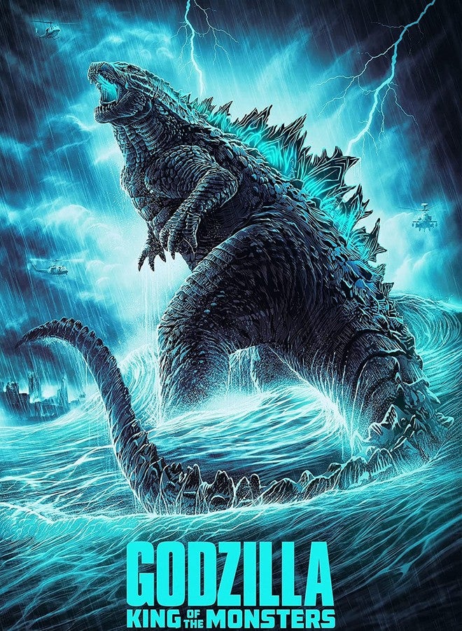 De-Lite Polyvinyl Chloride Fozzo-Sk God-Zilla Action Figures PVC Anime Movable Movie Collectible Model Statue Toys - Special Edition 2021 (God-Zilla - King of Monsters 2021 (Size 17 Cm)), Multicolor - Image 4
