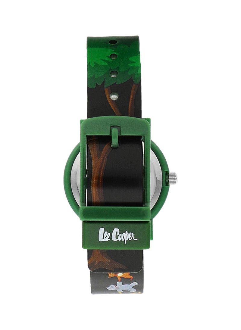 Lee Cooper - Kids Unisex Analog Round Shape Silicone Wrist Watch LC.K.2.731 - 30 Mm - Image 1