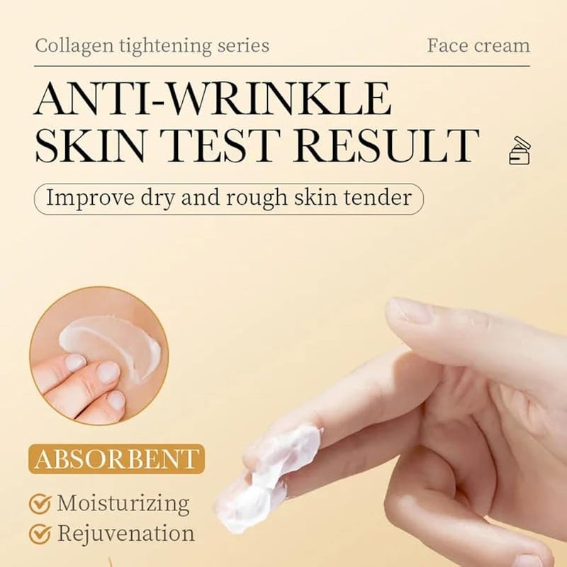 Sadoer Collagen Anti Aging Face Cream with 10 Times More Collagen Content Active Protein Technology - 100g - Image 5