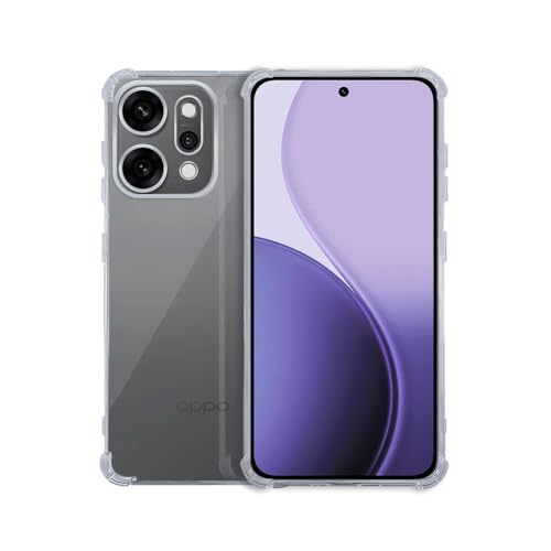 7-Seven 7SEVEN® Back Cover for Oppo Reno 14 Pro 5G Transparent Mobile Back Case Shock Proof Design Camera Edges Protection Crystal Clear Phone Case Silicon Soft TPU and Flexible Bumper Phone Cover - Image 1