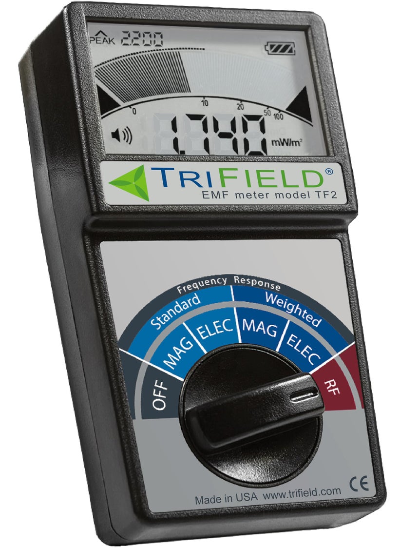 TriField TriField EMF Meter Detects Radio, Magnetic & Electric Fields - For 5G, Cell Towers, WiFi, Bluetooth, Smart Meters  - Image 1