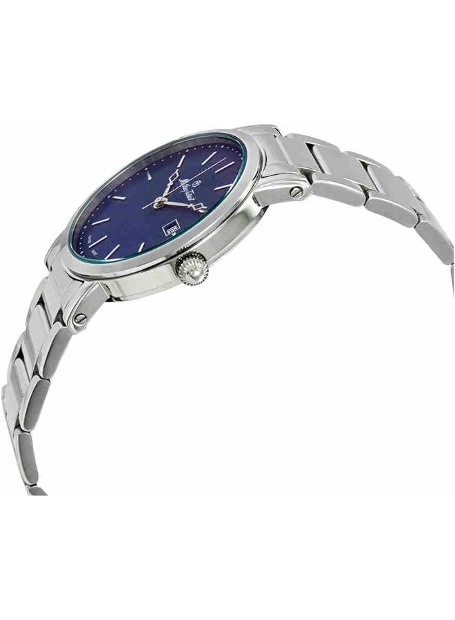 Mathey-Tissot ساعة ماتهي-تيسو سيتي ذات القرص الأزرق للرجال H611251MABU - Image 2