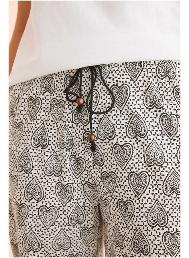women'secret - Heart print pants - Image 1