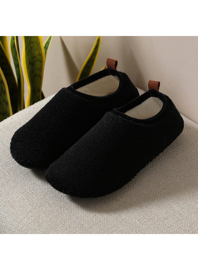 Autumn And Winter Adult Floor Shoes Non-slip Fleece-lined Thickened Indoor Cool Home Shoes For Men And Women Children Parent-child Early Education Socks
