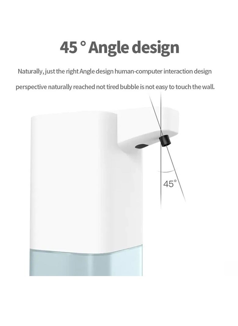 AROAQ Automatic Inductive Soap Dispenser, Spray Automatic Touchless Soap Dispenser, Rechargeable Bubble Forming Soap Dispenser For Bathroom, Kitchen, Hotel, Restaurant  - Image 2