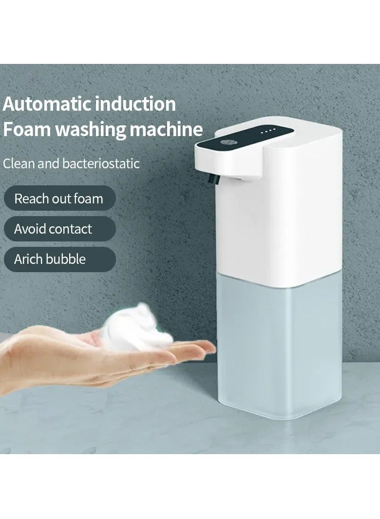 AROAQ Automatic Inductive Soap Dispenser, Spray Automatic Touchless Soap Dispenser, Rechargeable Bubble Forming Soap Dispenser For Bathroom, Kitchen, Hotel, Restaurant  - Image 4