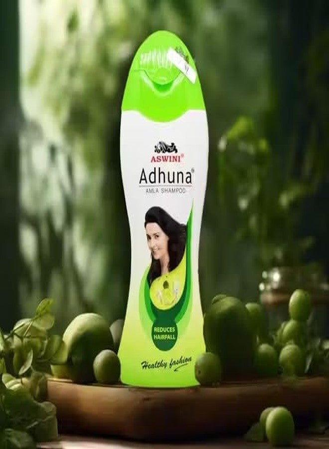 aswini Amla Shampoo 450ml | Enriched with Amla Extracts for Hair Suitable for Men & Women | Daily Hair Care Shampoo - Image 2