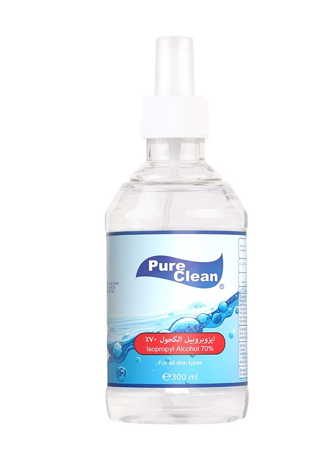 Pure & Clean Pure & Clean Isoprobile alcohole 70% Spray 300ml 