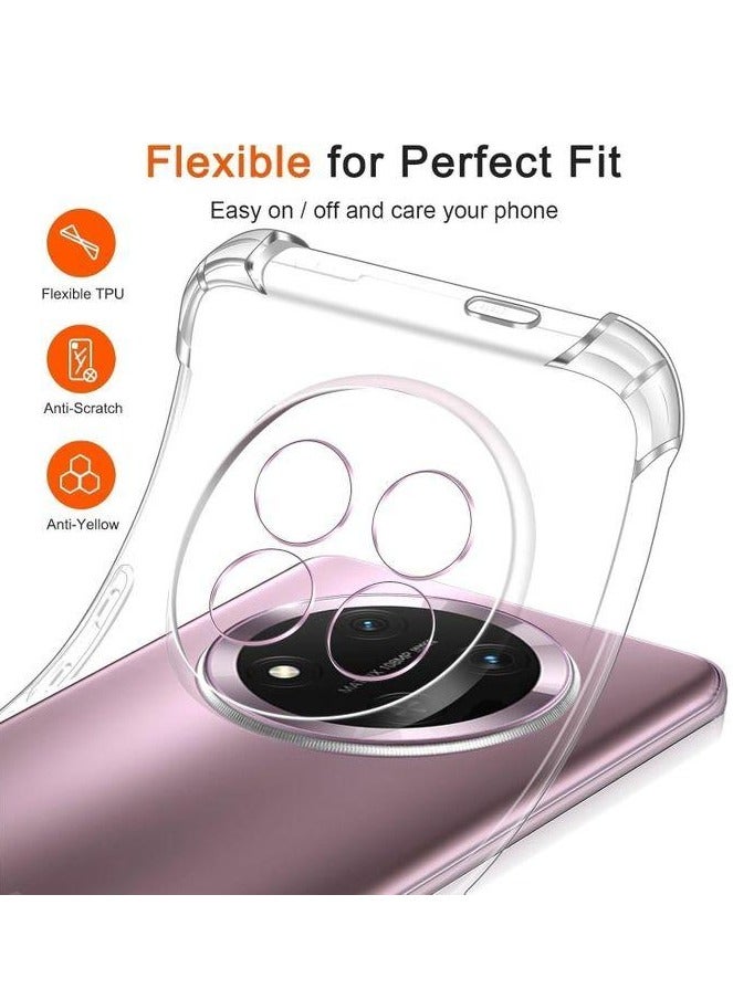 COVER FOR Honor X9C & X60 PRO Anti Shock Transperent Case - Image 2