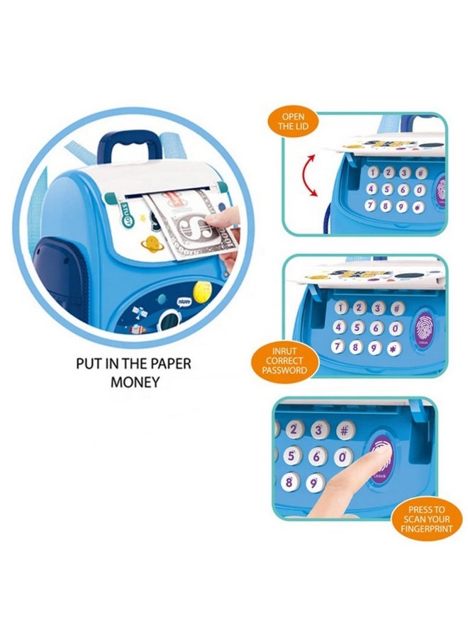 Kiti Kits - KITI KITS Intelligent Saving Tank Fingerprint Piggy Bank for Kids Deliver - Image 1