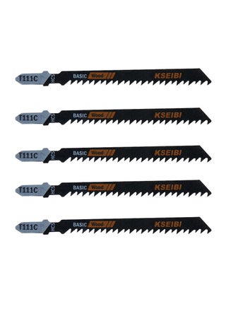 5-Piece Jigsaw Blades T-Shank T111C, JigSaw Blades Wood Jigsaw Blades for Plastic Chipboard, Plywood or Hardwood/Contractor Straight-Cut Jig Saw Blade Designed for Quick Cutting. - pzsku/ZEAAFD2069EFE63449C80Z/45/_/1714804411/6e33d2cc-910c-4f41-a1b9-28bb2578030b