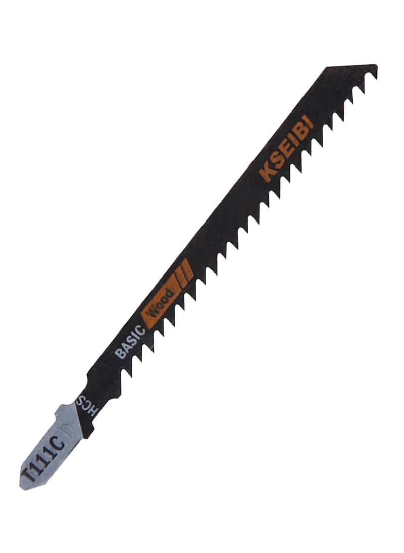 KSEIBI 5-Piece Jigsaw Blades T-Shank T111C, JigSaw Blades Wood Jigsaw Blades for Plastic Chipboard, Plywood or Hardwood/Contractor Straight-Cut Jig Saw Blade Designed for Quick Cutting.  - Image 2