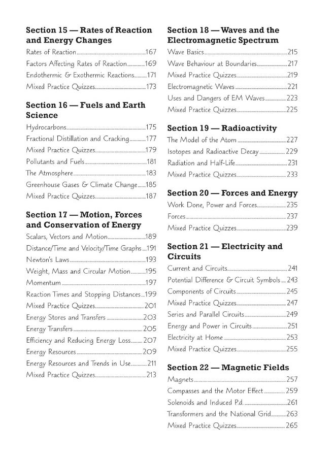 null - Coordination Group Publications Ltd (CGP) GCSE Combined Science Edexcel Knowledge Retriever - Higher - Image 1