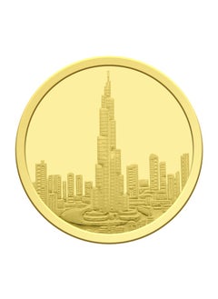 FK Jewellers 8g Gold Coin with Burj Khalifa & UAE Heritage Building Design - 8 Grams 24KT 999.9 Purity  - Image 4