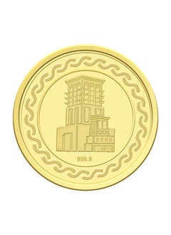 FK Jewellers 8g Gold Coin with Burj Khalifa & UAE Heritage Building Design - 8 Grams 24KT 999.9 Purity  - Image 5