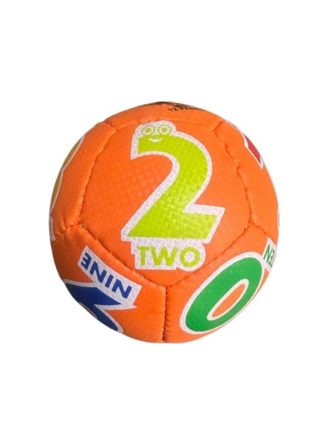 WIKIGO Football for Kids | Football for Playing Football | Water Resistant Football | Number Football | Games to Play with Friends | Rubber Moulded Football Size 0 - Image 3