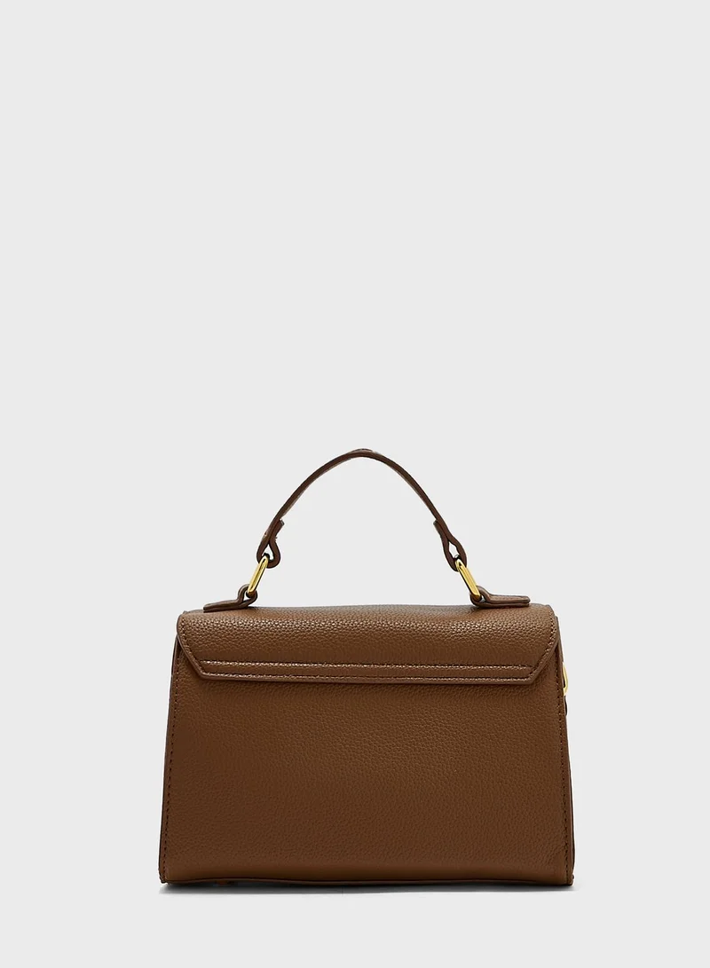 ELLA Minimalist Square Buckle Bag