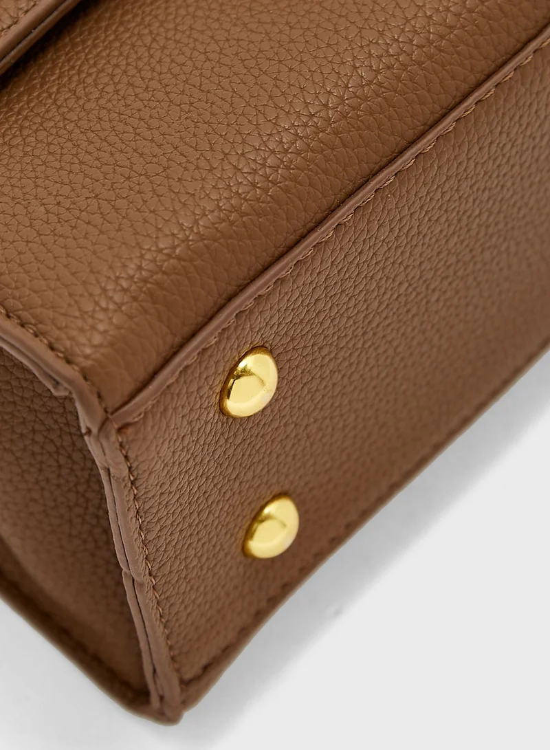 ELLA Minimalist Square Buckle Bag