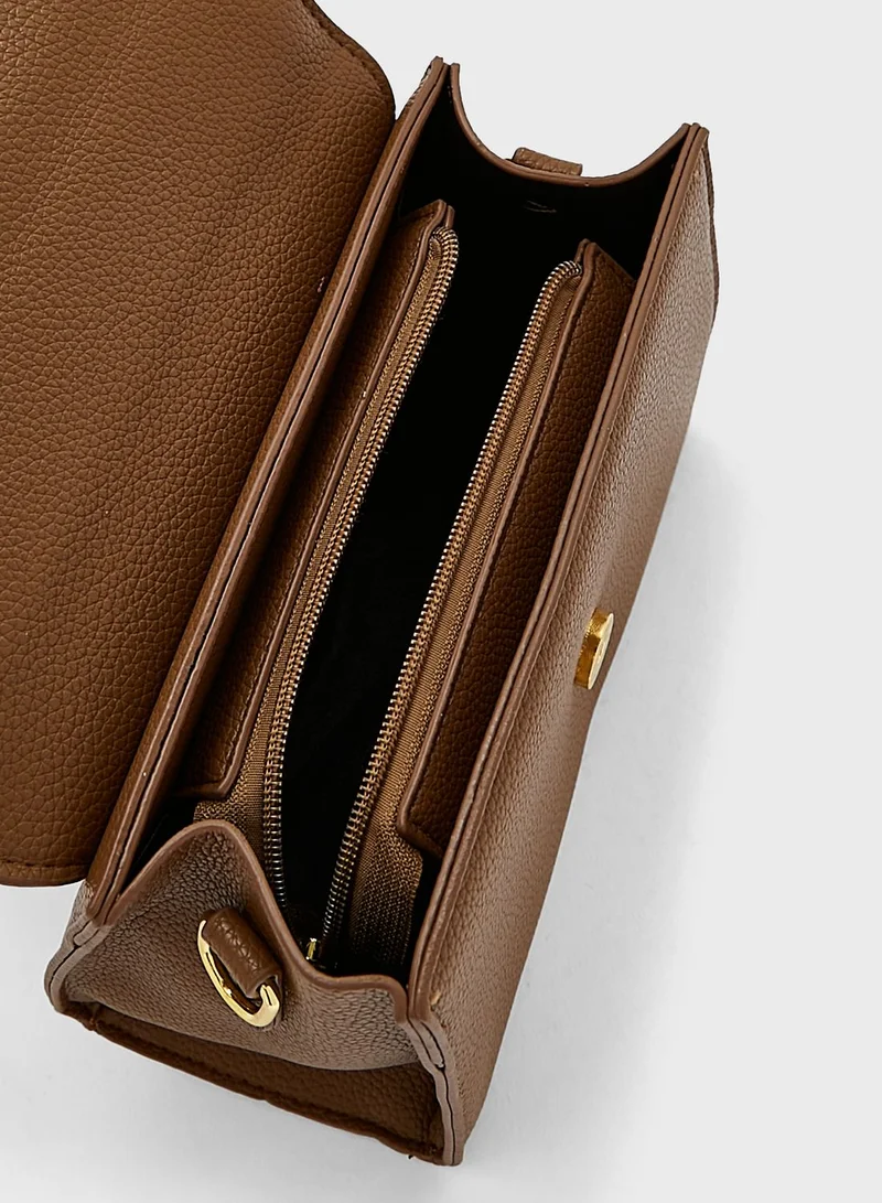 ELLA Minimalist Square Buckle Bag