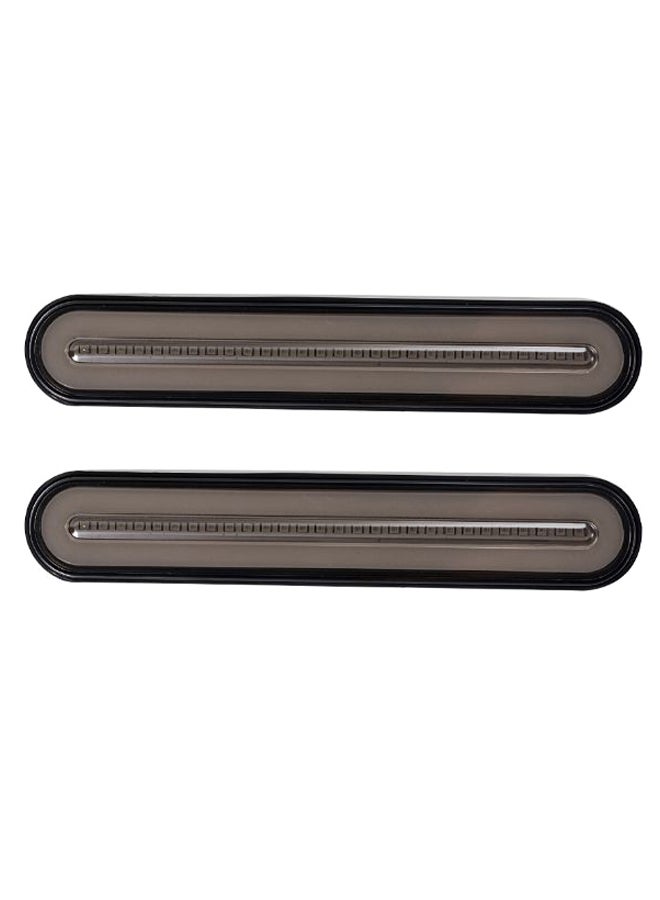 Loquat 2-Piece 3-In-1 Waterproof Brake LED Light Set